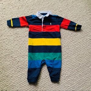 Ralph Lauren rugby stripe one piece